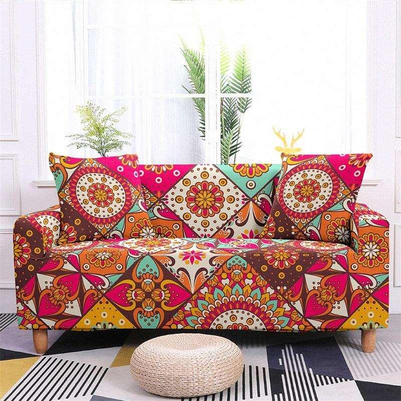 50% OFF Assorted Mandala Prints Non-Slip Sofa Couch Cover - Pretty Little Wish.com