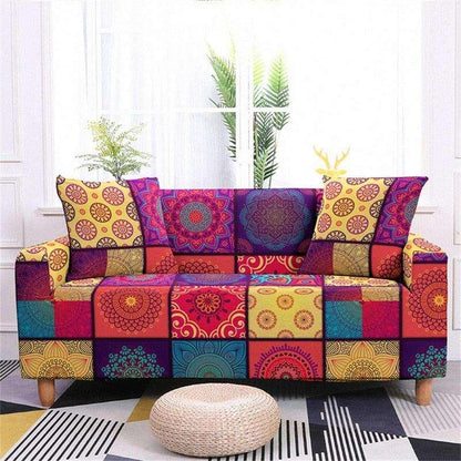 50% OFF Assorted Mandala Prints Non-Slip Sofa Couch Cover - Pretty Little Wish.com