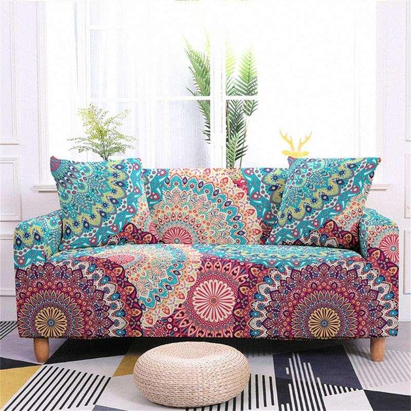 50% OFF Assorted Mandala Prints Non-Slip Sofa Couch Cover - Pretty Little Wish.com