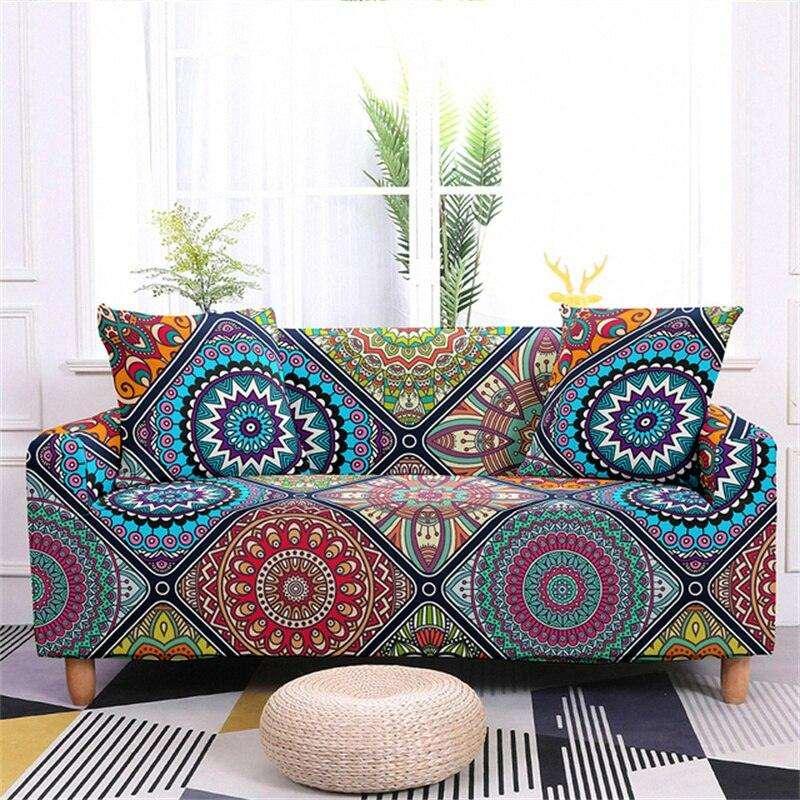 50% OFF Assorted Mandala Prints Non-Slip Sofa Couch Cover - Pretty Little Wish.com