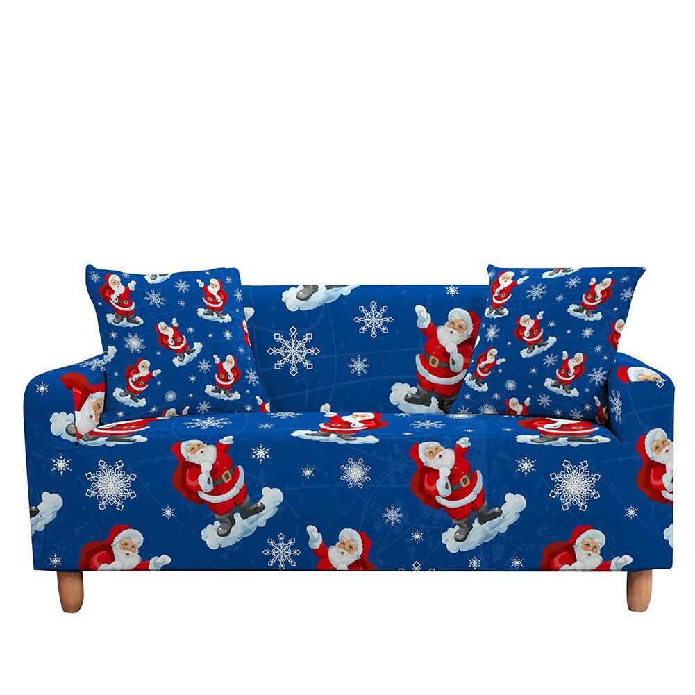 50% OFF Luxury Thick Christmas Prints Elastic Couch Sofa Cover - Pretty Little Wish.com