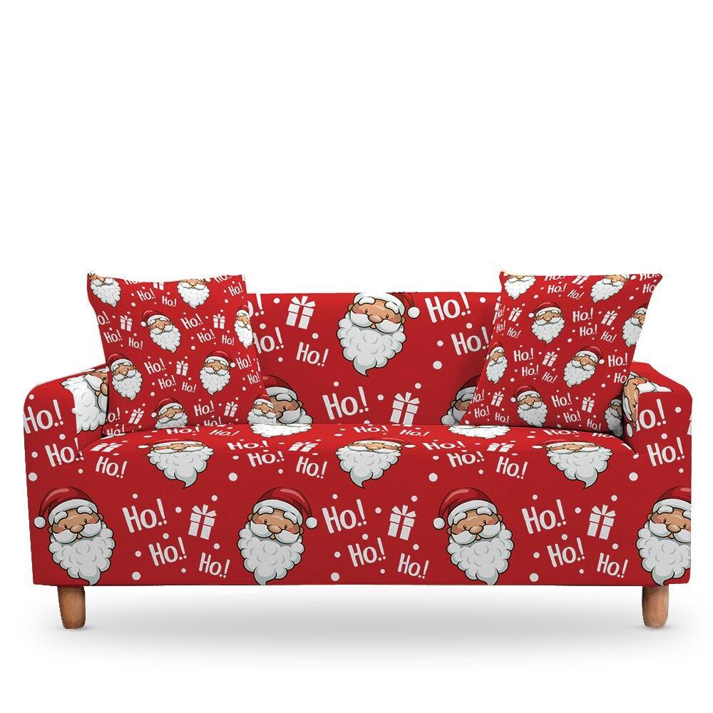 50% OFF Luxury Thick Christmas Prints Elastic Couch Sofa Cover - Pretty Little Wish.com