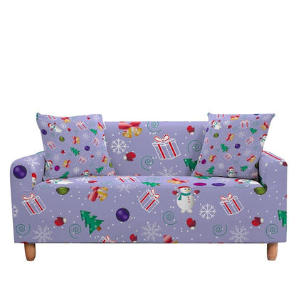 50% OFF Luxury Thick Christmas Prints Elastic Couch Sofa Cover - Pretty Little Wish.com