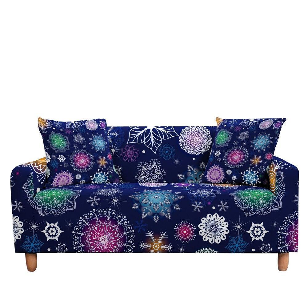 50% OFF Luxury Thick Christmas Prints Elastic Couch Sofa Cover - Pretty Little Wish.com