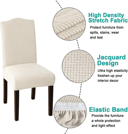 PrettyLittleWish Waterproof Stretch Dining Chair Covers™