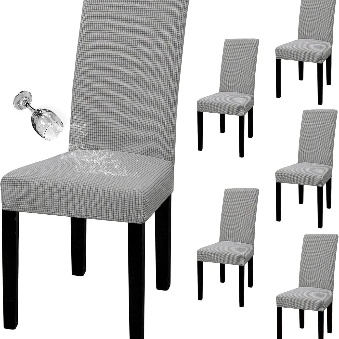 PrettyLittleWish Waterproof Stretch Dining Chair Covers™