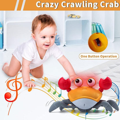 Cute Sensing Crawling Crab Helps with Tummy Time - Pretty Little Wish.com