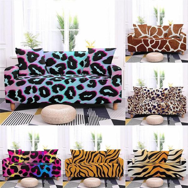 Animal Leopard Tiger Print Sofa Slip Covers - Pretty Little Wish.com