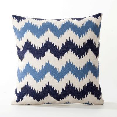 Blue Beige Nordic Pillow Covers - Pretty Little Wish.com