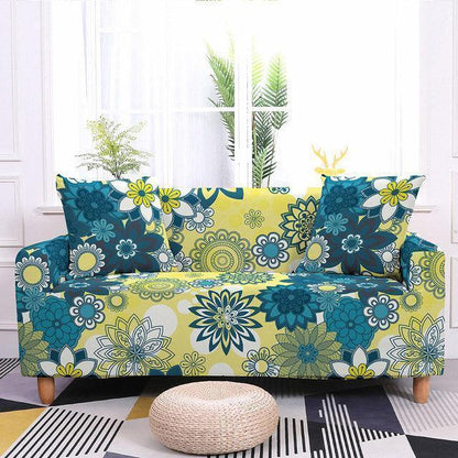 Bohemian Colorful Mandalas Couch Covers | Boho Sofa Cover - Pretty Little Wish.com