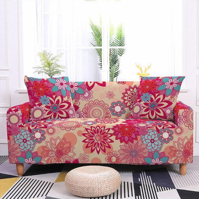 Bohemian Mandalas Couch Covers | Boho Sofa Cover - Pretty Little Wish.com