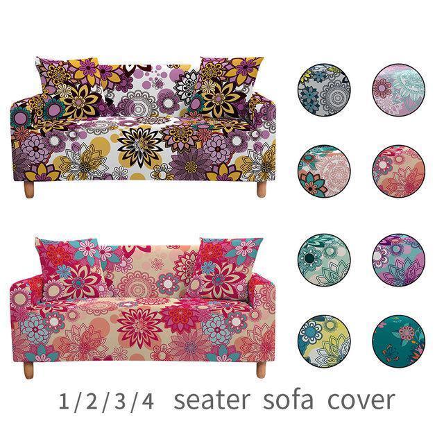 Bohemian Mandalas Couch Covers | Boho Sofa Cover - Pretty Little Wish.com