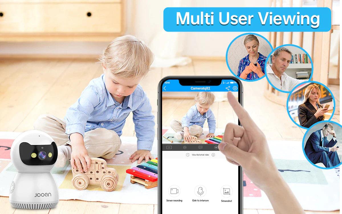 CoolMultiStore™ Wireless Night Vision HD Smart Baby Monitor - With Mobile App - Pretty Little Wish.com