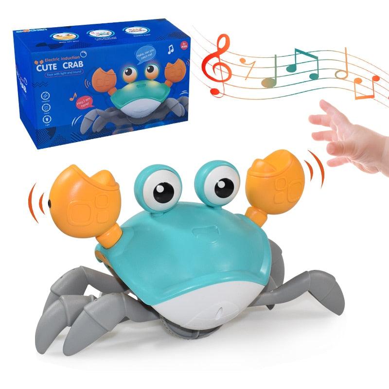 CUTE SENSING CRAWLING CRAB Helps with Tummy Time - Pretty Little Wish.com