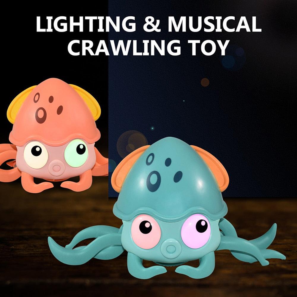 CUTE SENSING CRAWLING CRAB Helps with Tummy Time - Pretty Little Wish.com