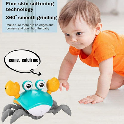 Cute Sensing Crawling Crab Helps with Tummy Time - Pretty Little Wish.com