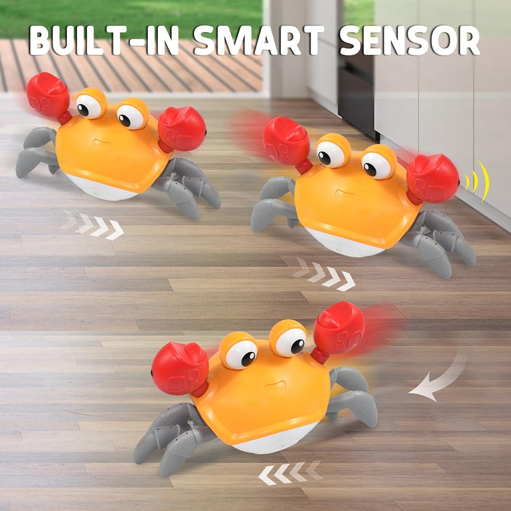 CUTE SENSING CRAWLING CRAB Helps with Tummy Time - Pretty Little Wish.com