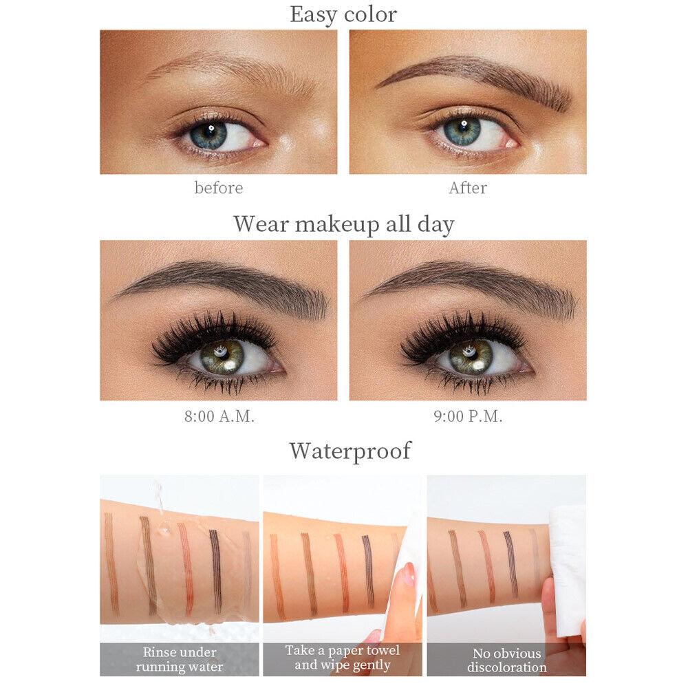 FlawlessBrow™ 4D Waterproof Microblading Eyebrow Tattoo Pen Long Lasting Wear - Pretty Little Wish.com