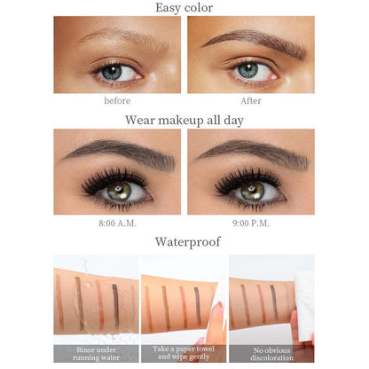 FlawlessBrow™ 4D Waterproof Microblading Eyebrow Tattoo Pen Long Lasting Wear - Pretty Little Wish.com