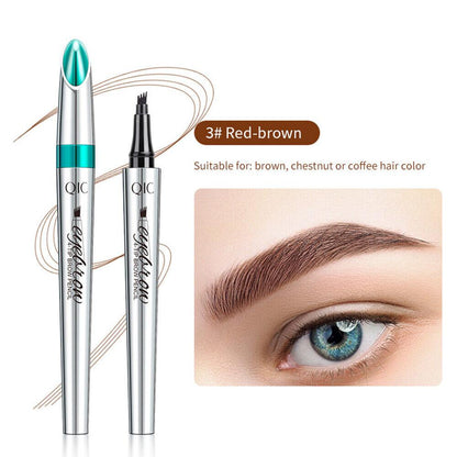 FlawlessBrow™ 4D Waterproof Microblading Eyebrow Tattoo Pen Long Lasting Wear - Pretty Little Wish.com