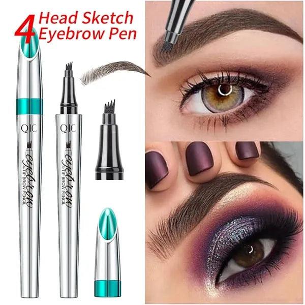 FlawlessBrow™ 4D Waterproof Microblading Eyebrow Tattoo Pen Long Lasting Wear - Pretty Little Wish.com