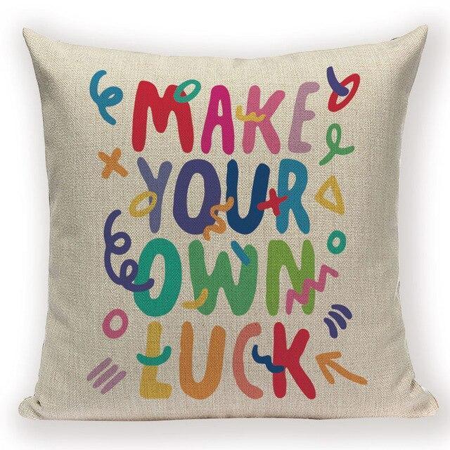 Funny Quote Cushion Covers - Pretty Little Wish.com