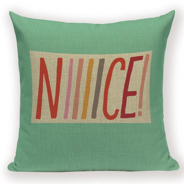 Funny Quote Cushion Covers - Pretty Little Wish.com