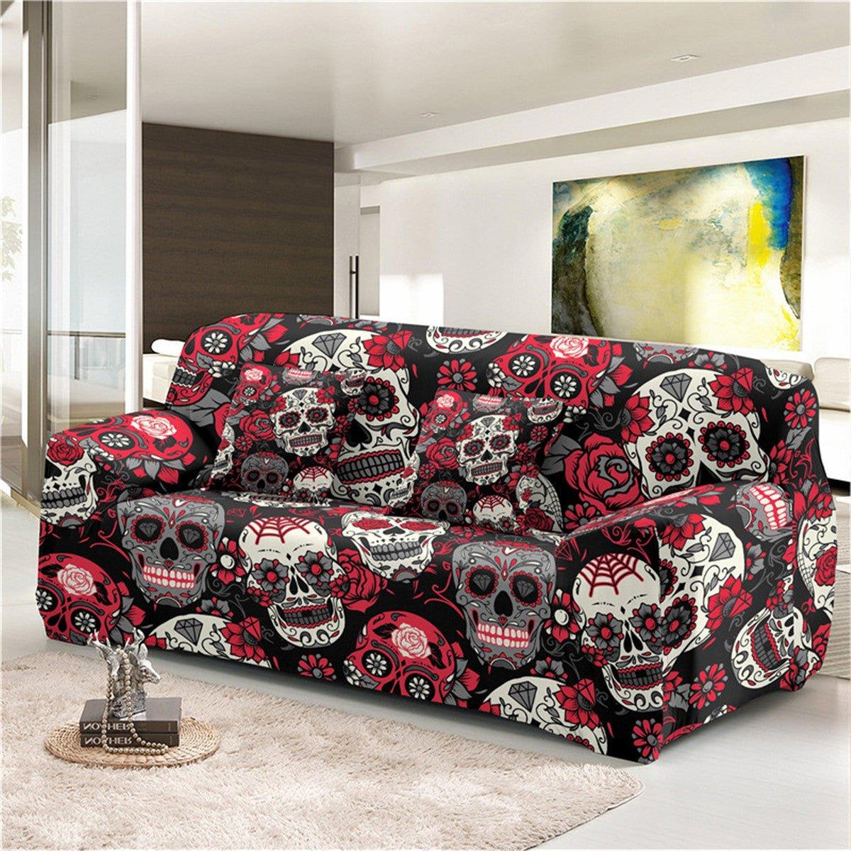 🎃Halloween Exquisite Pattern Sofa Covers - Pretty Little Wish.com