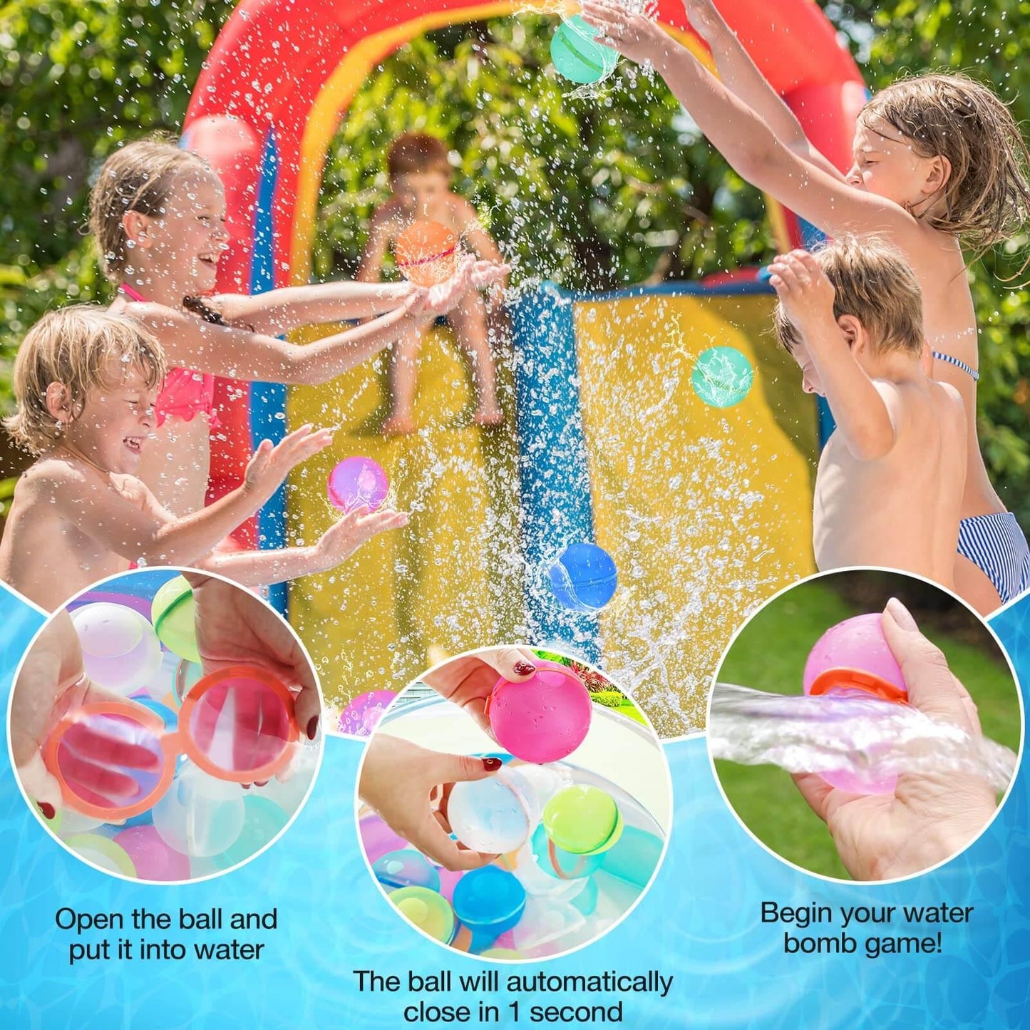 HOT SALE Reusable Water Bomb Balloons Save 62% Off - Pretty Little Wish.com