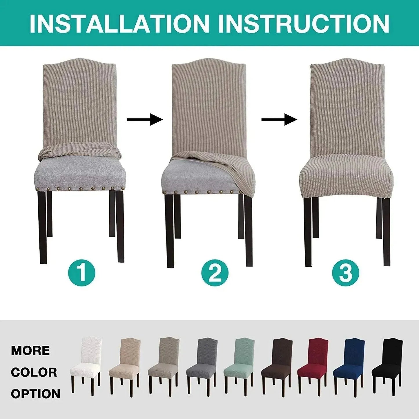 Elegant Stretchable Chair Covers