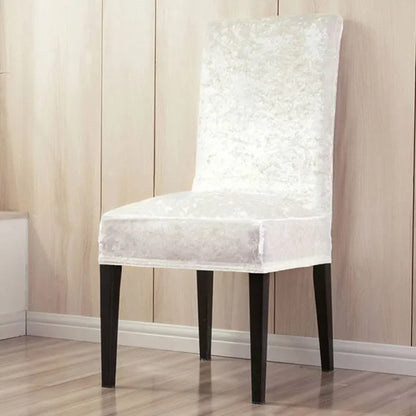 Velvet Dining Chair Covers Deluxe