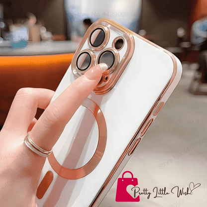 MagLuxe iPhone Charging Case: Elegance Meets Protection - Pretty Little Wish.com