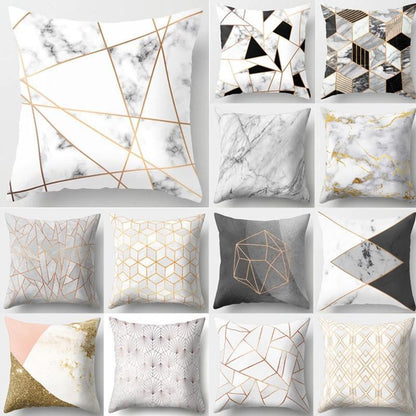 Marble Decorative Pillow Cover (45x45cm) - Pretty Little Wish.com