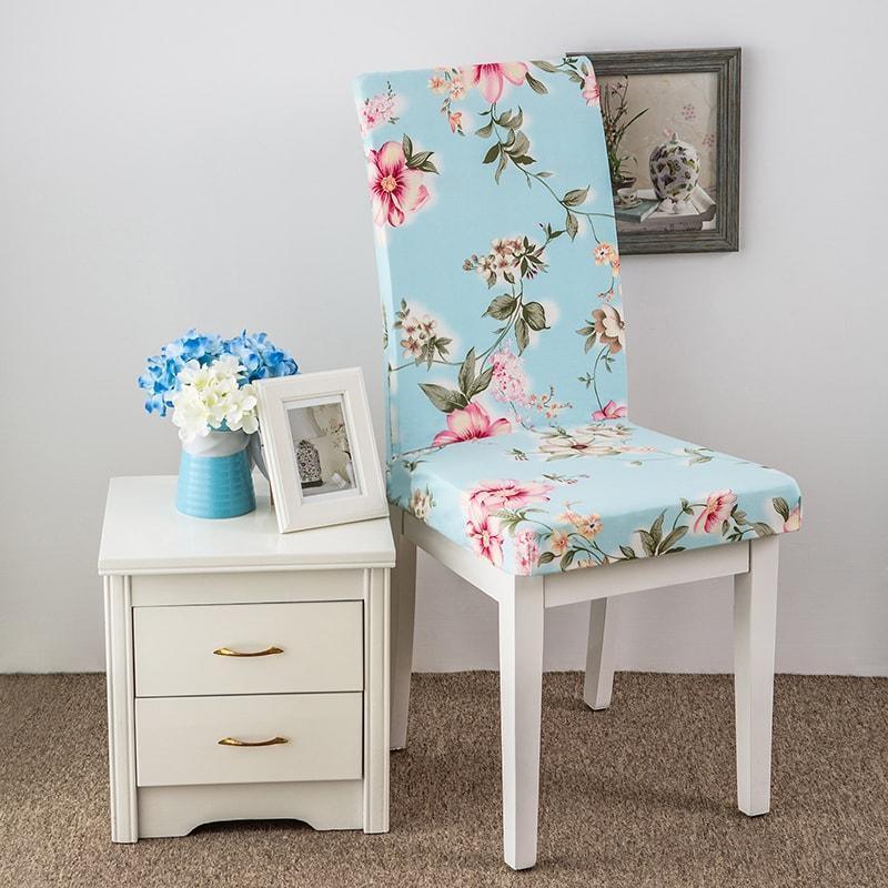 New Style Flower Pattern Chair Covers - Pretty Little Wish.com