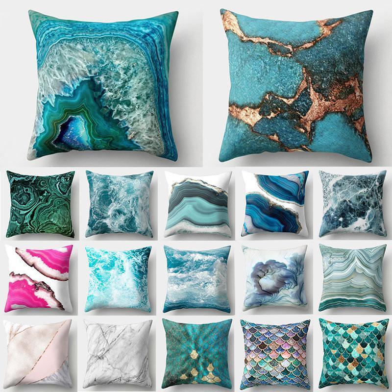 Ocean Sea WaveCushion Cover - Pretty Little Wish.com