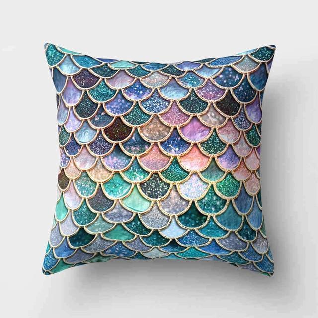 Ocean Sea WaveCushion Cover - Pretty Little Wish.com