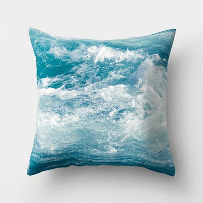 Ocean Sea WaveCushion Cover - Pretty Little Wish.com