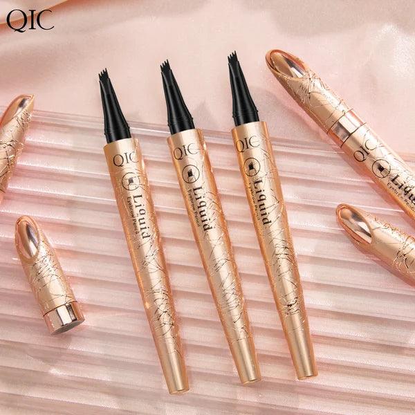 PerfectBrow™ 3D Microblading Eyebrow Tattoo Pencil 4 Fork Tip - Pretty Little Wish.com