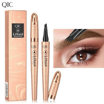 PerfectBrow™ 3D Microblading Eyebrow Tattoo Pencil 4 Fork Tip - Pretty Little Wish.com