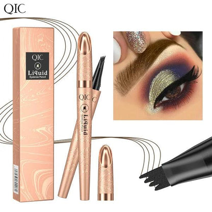 PerfectBrow™ 3D Microblading Eyebrow Tattoo Pencil 4 Fork Tip - Pretty Little Wish.com