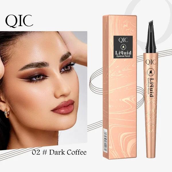 PerfectBrow™ 3D Microblading Eyebrow Tattoo Pencil 4 Fork Tip - Pretty Little Wish.com