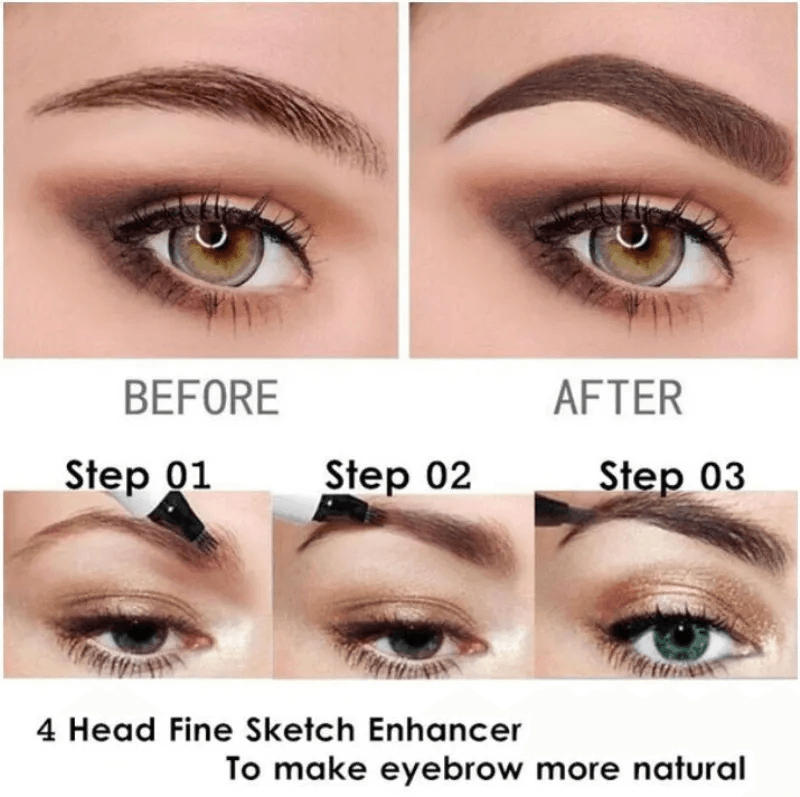 PerfectBrow™ 💝 4D Waterproof Microblading Eyebrow Pen! - Pretty Little Wish.com