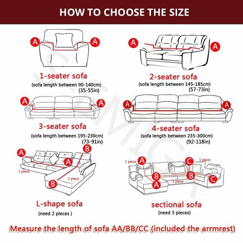 Premium Quality Stretchable Elastic Sofa Covers - FREE SHIPPING OVER $49! - Pretty Little Wish.com