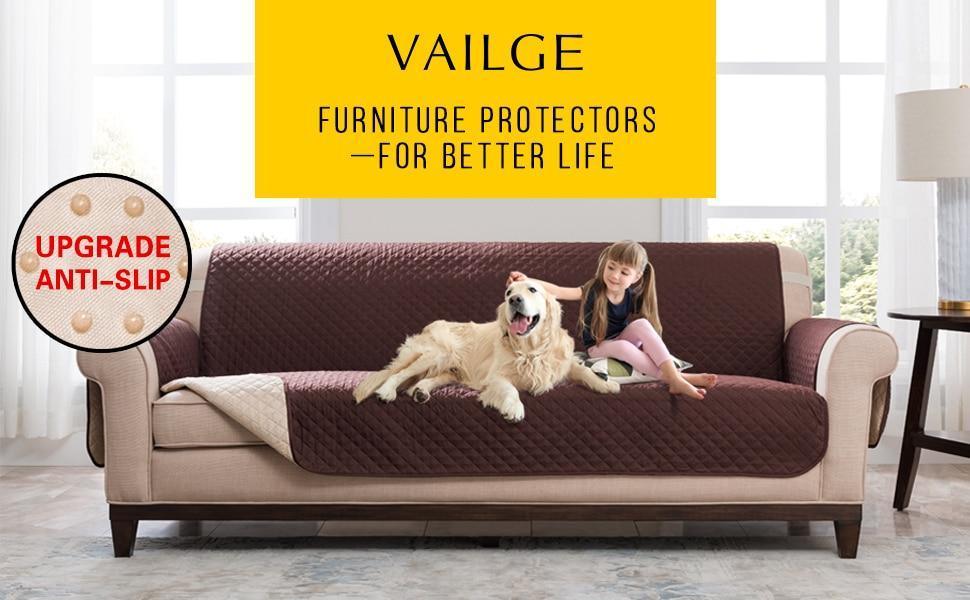 Recliner Cover Pet Dog Kids Mat Furniture Protector Sofa Covers For Living Room Armrest Slipcovers 1/2/3 Seat Sofa Cover Elastic - Pretty Little Wish.com