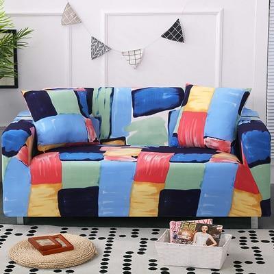 Stretch Slipcovers Sofa Cover For Living Room Slip-resistant Sectional Elastic Couch Cover Sofa Towel Single/Two/Three/Four Seat - Pretty Little Wish.com