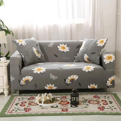 Stretch Slipcovers Sofa Cover For Living Room Slip-resistant Sectional Elastic Couch Cover Sofa Towel Single/Two/Three/Four Seat - Pretty Little Wish.com