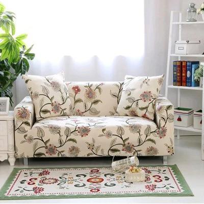 Stretch Slipcovers Sofa Cover For Living Room Slip-resistant Sectional Elastic Couch Cover Sofa Towel Single/Two/Three/Four Seat - Pretty Little Wish.com