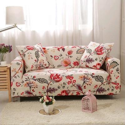 Stretch Slipcovers Sofa Cover For Living Room Slip-resistant Sectional Elastic Couch Cover Sofa Towel Single/Two/Three/Four Seat - Pretty Little Wish.com