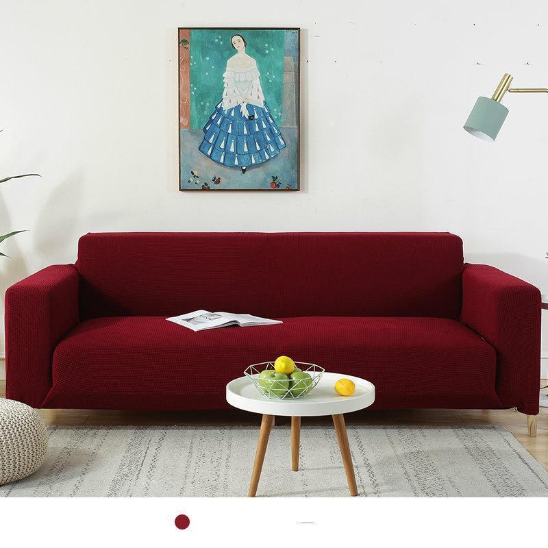 The Super High Quality WATERPROOF Velvet Solid Color Sofa Covers - Pretty Little Wish.com