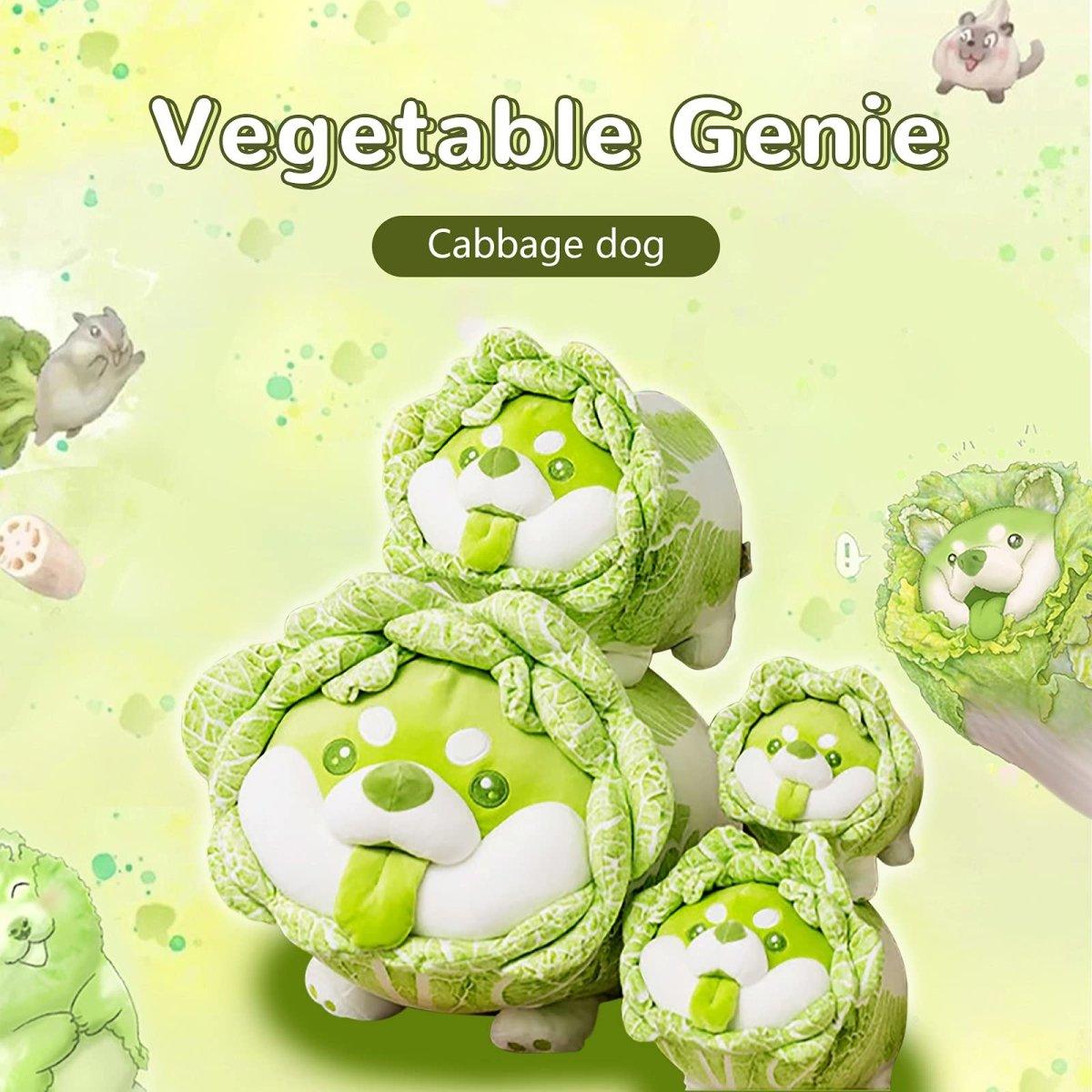 Vegetable Elf Cabbage Dog Pillow Plush Toy - Pretty Little Wish.com